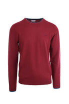Maglia pullover girocollo lana e cotone 