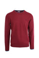 Maglia pullover girocollo lana e cotone