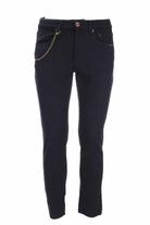 Pantalone 5 tasche in cotone armaturato stretch 