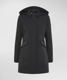 Piumino lungo in tessuto tecnico Telia 