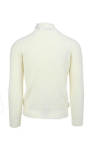 Maglia lupo in lana a coste inglese 