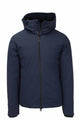 Ignacio stretch fabric jacket with hood