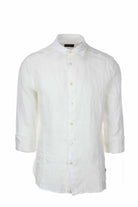 Camicia in lino manica lunga 