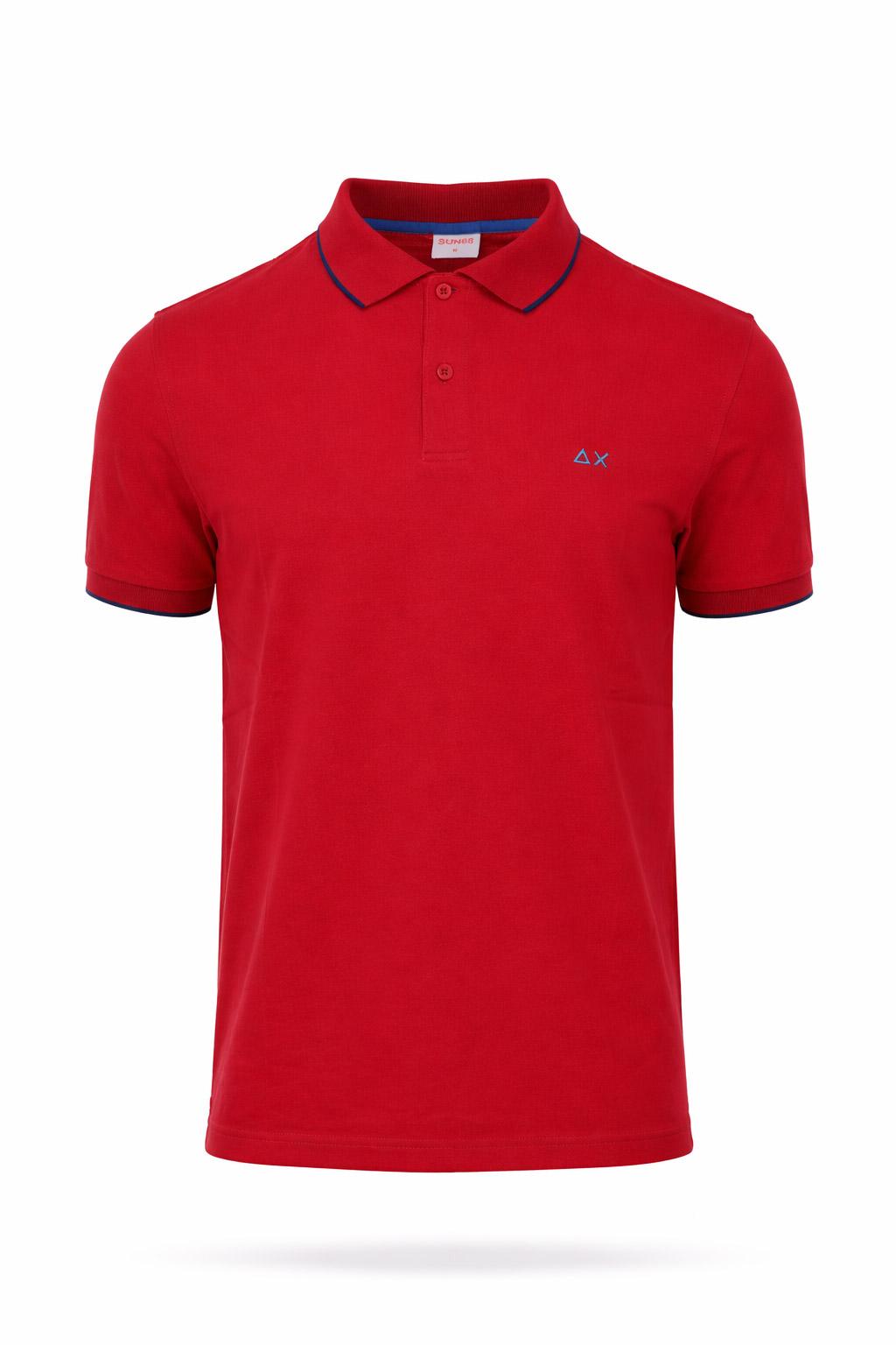 Polo mezza manica Uomo in Piqué di Cotone 