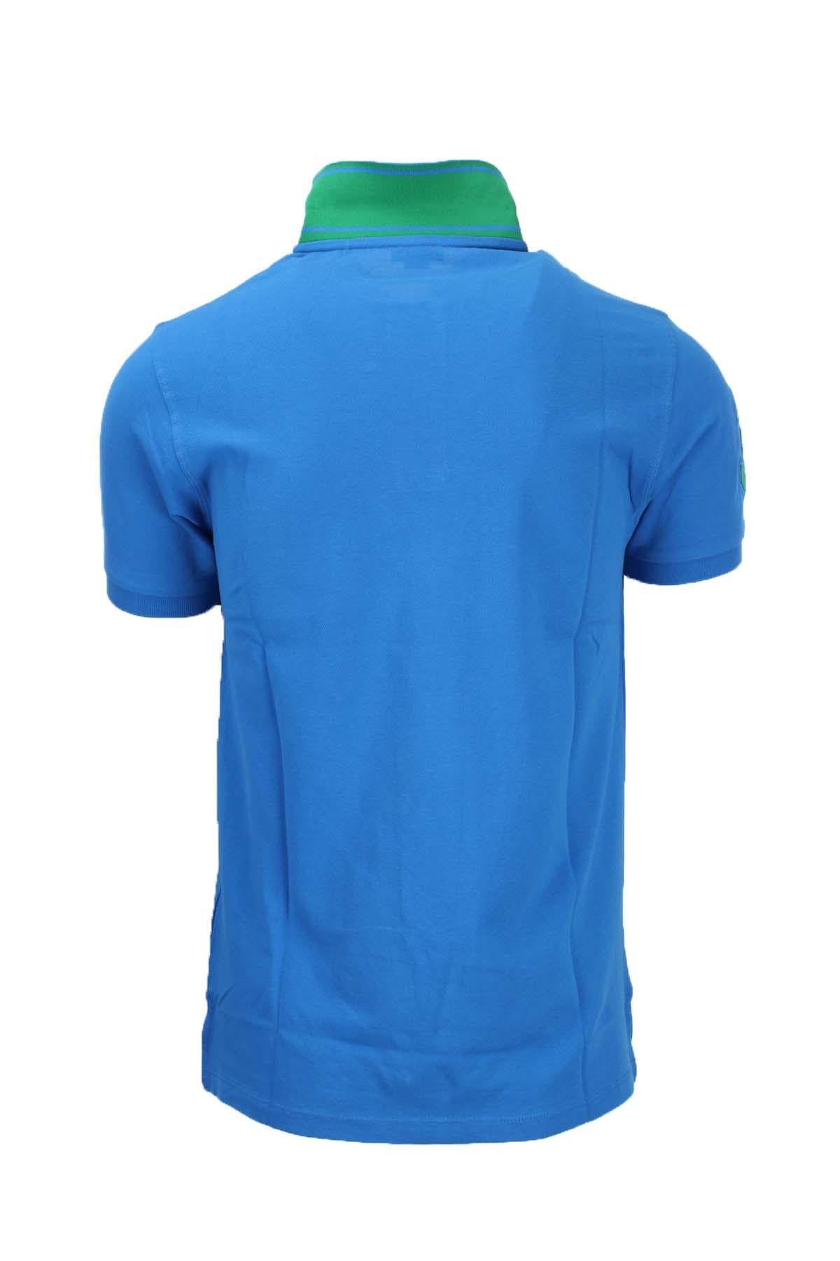 Polo mezza manica maxilogo 
