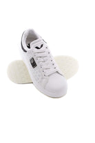 Sneaker in pelle con monogramma John Richmond 
