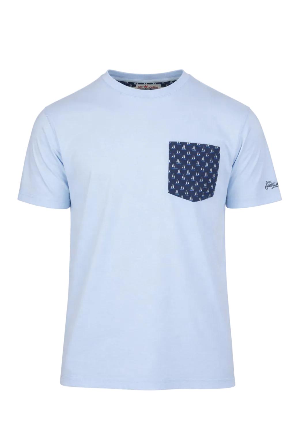 Tshirt con taschino vele 