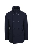Giacca peacoat doppiopetto con pettorina Edmund 