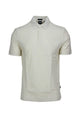 Polo mezza manica con monogrammi Boss