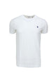 Tshirt mezza manica in cotone piquet con logo