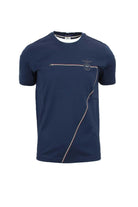 Tshirt frecce tricolori con scie ricamate 