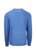 Maglia pullover girocollo in filo di cotone 