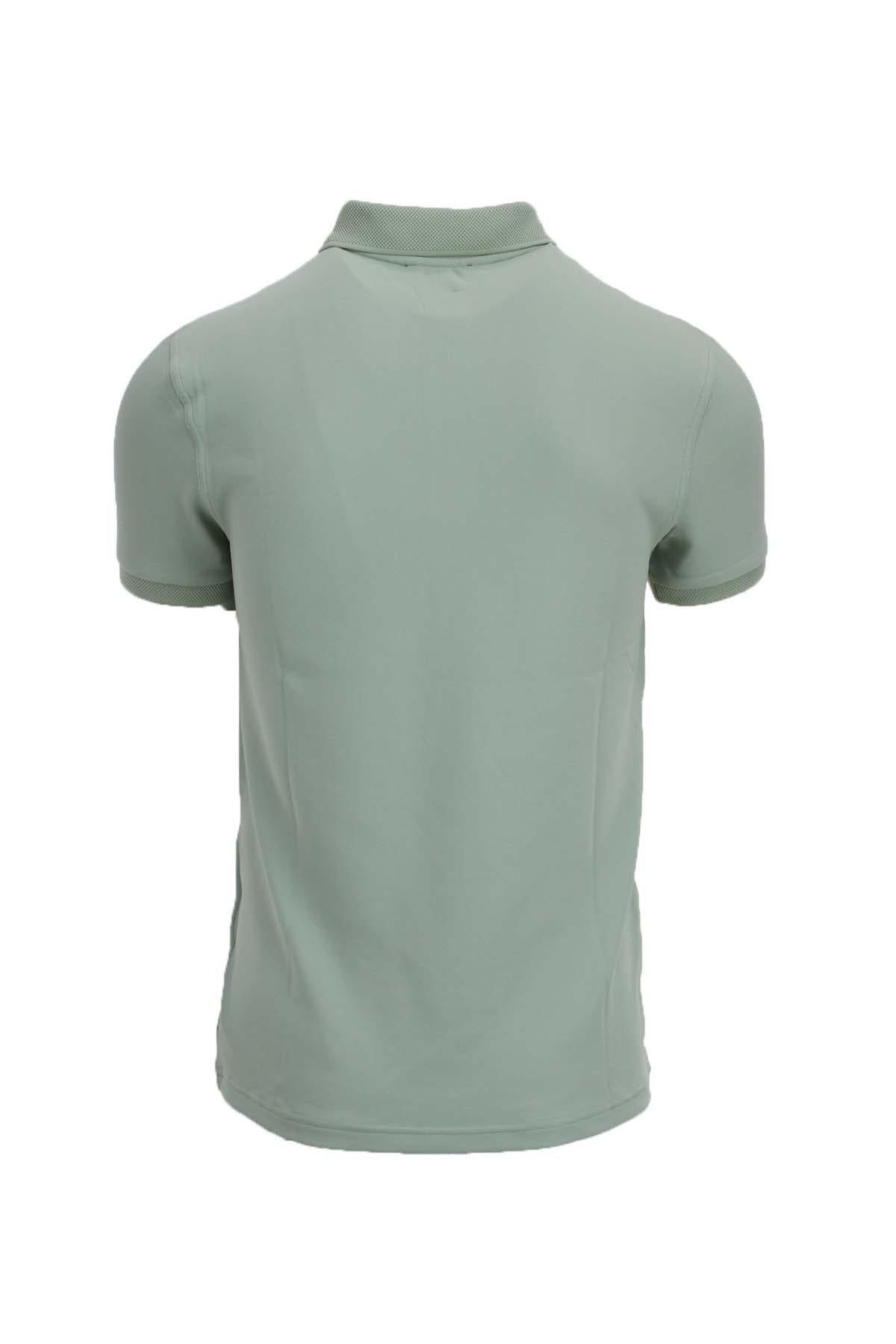 Polo in piquet tecnico stretch Plantago 