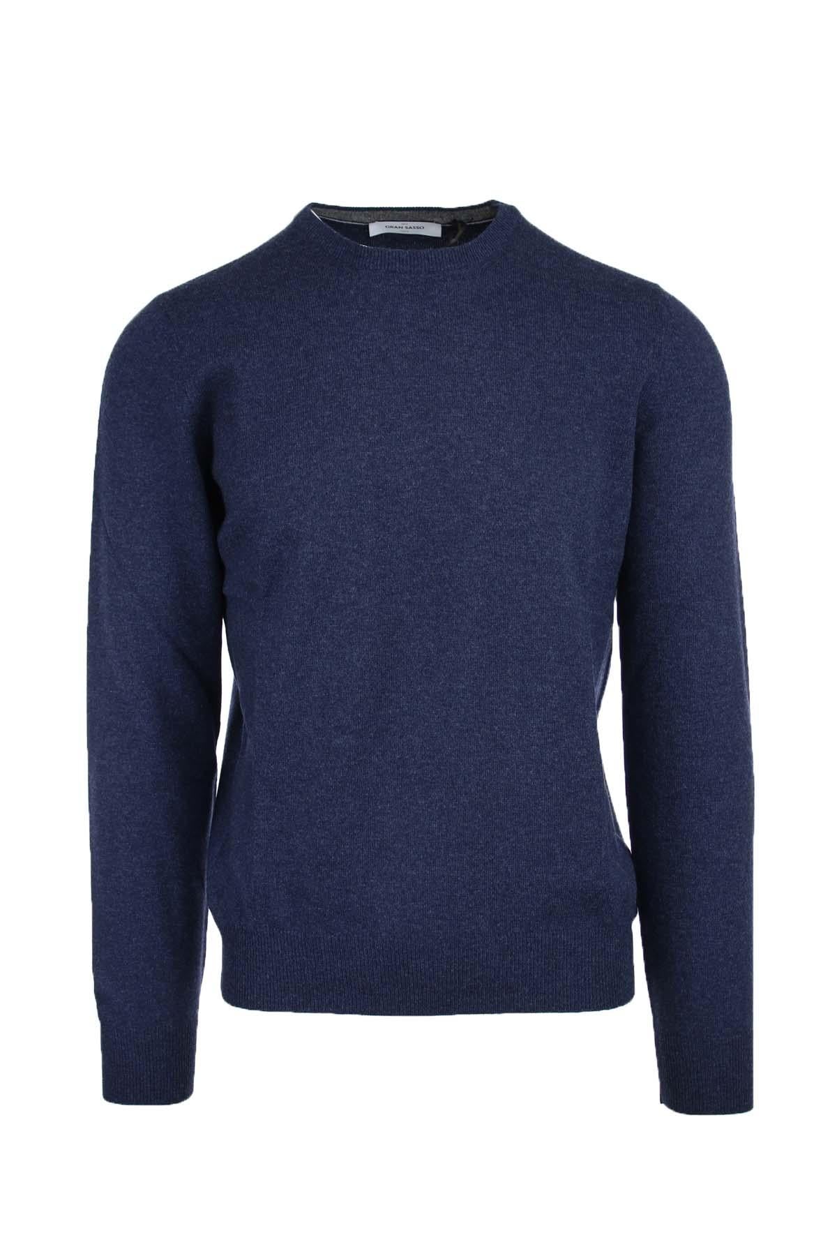 Maglia girocollo in lana cachemire 