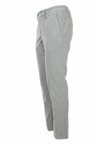 Pantalone chino velluto diagonale stretch 