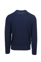 Maglione in cotone lavorato grana riso 