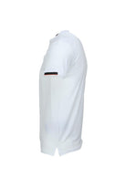 Tshirt mezza manica in tessuto tecnico stretch con logo 