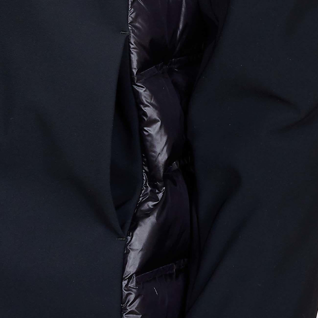 Piumino con pelliccia hybrid zar fur 