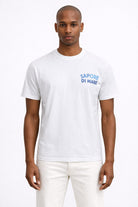 Tshirt Uomo in Cotone con Stampa Sapore di Mare 