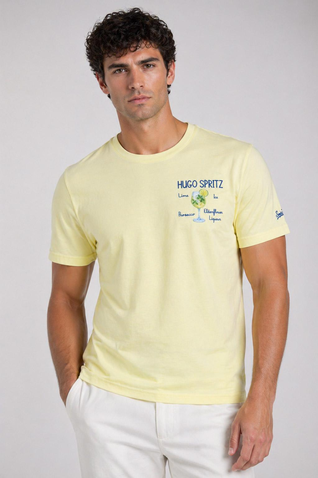 Tshirt Uomo in Cotone Hugo Spritz 