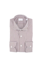 Camicia in cotone righe 