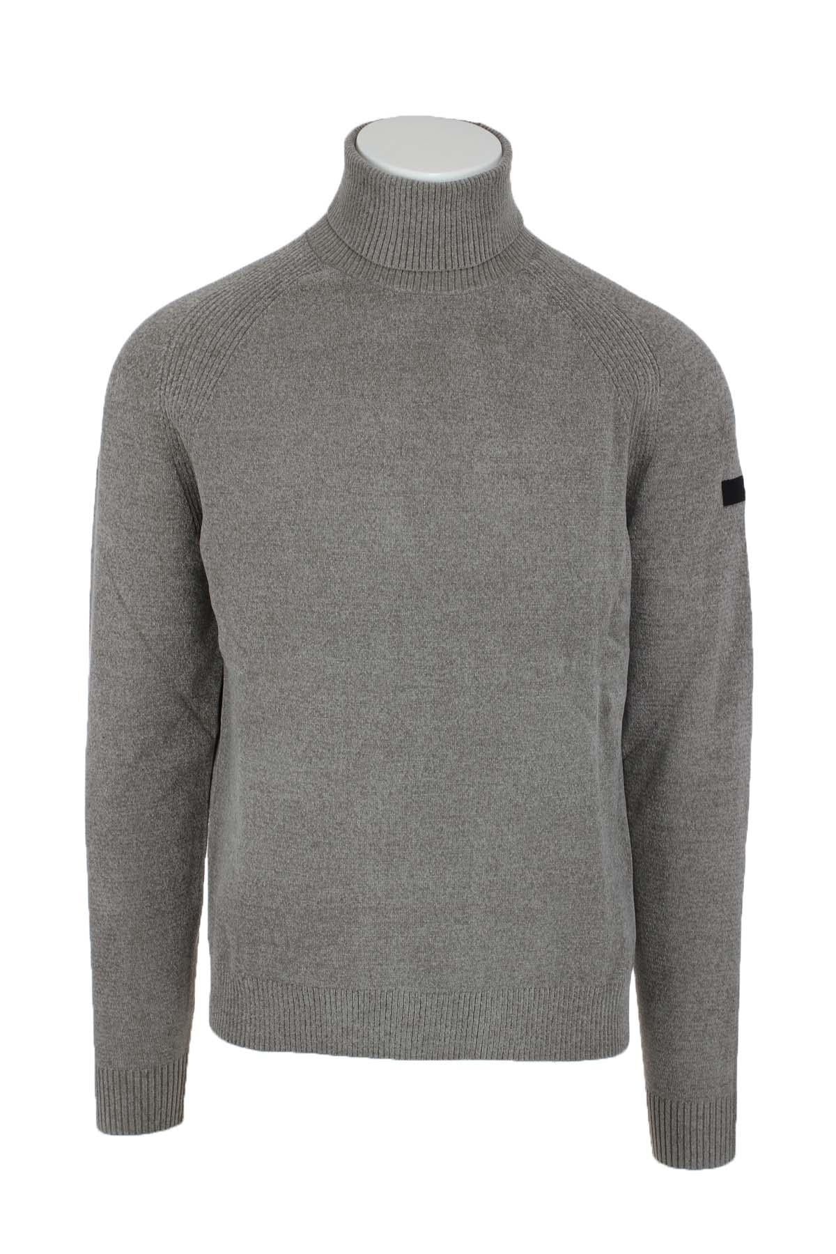 Dolcevita in ciniglia velvet turtleneck knit 