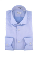 Camicia manica lunga in cotone unito 