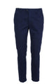 Pantalone chino in raso di cotone stretch