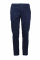 Pantalone chino in raso di cotone stretch