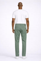 Pantalone Chino Uomo in Jersey con Elastico 