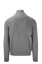 Maglia Lupo zip in lana 