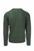 Maglia pullover girocollo lana e cotone 