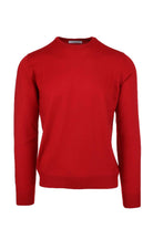 Maglia girocollo in lana merinos 