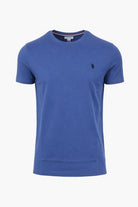 T-Shirt Uomo Cotone con logo ricamato 