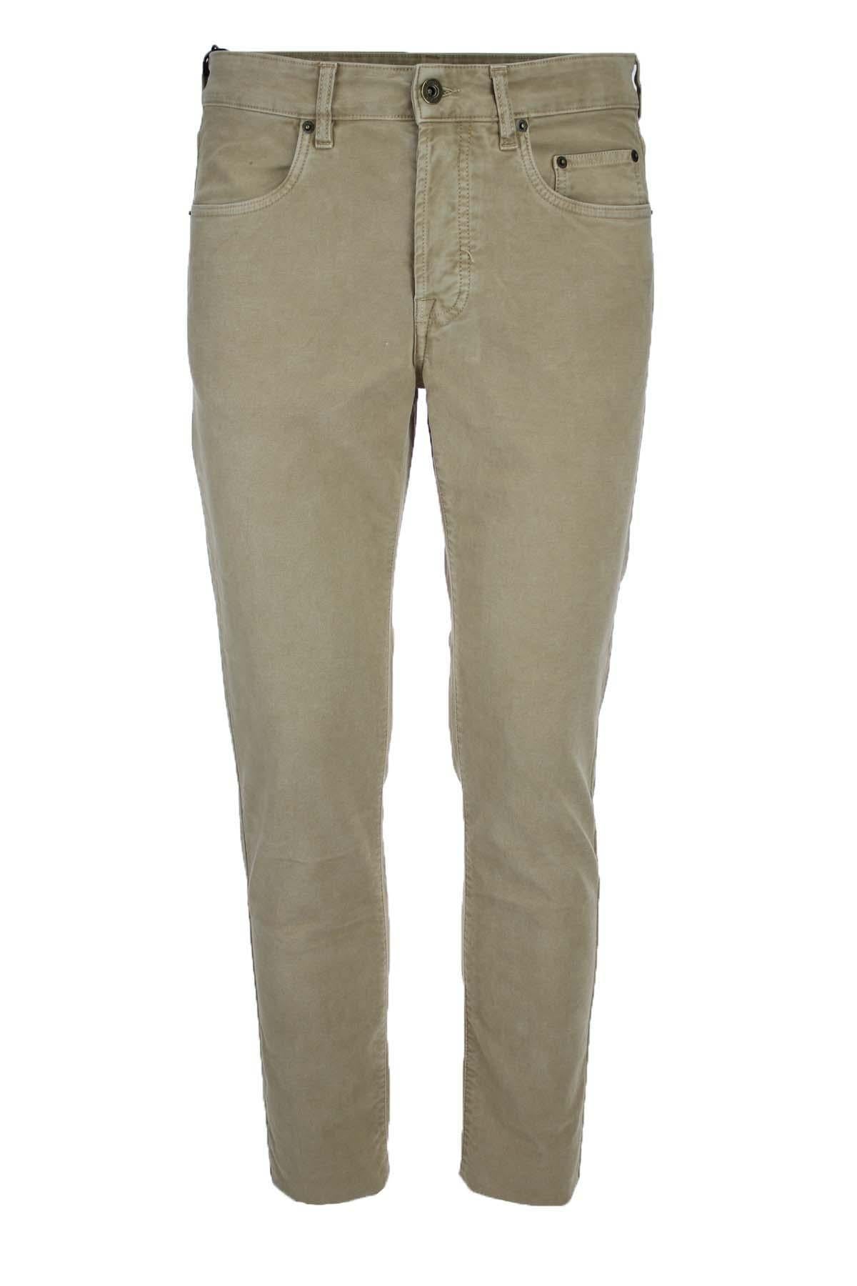 Pantalone 5 tasche in cotone 