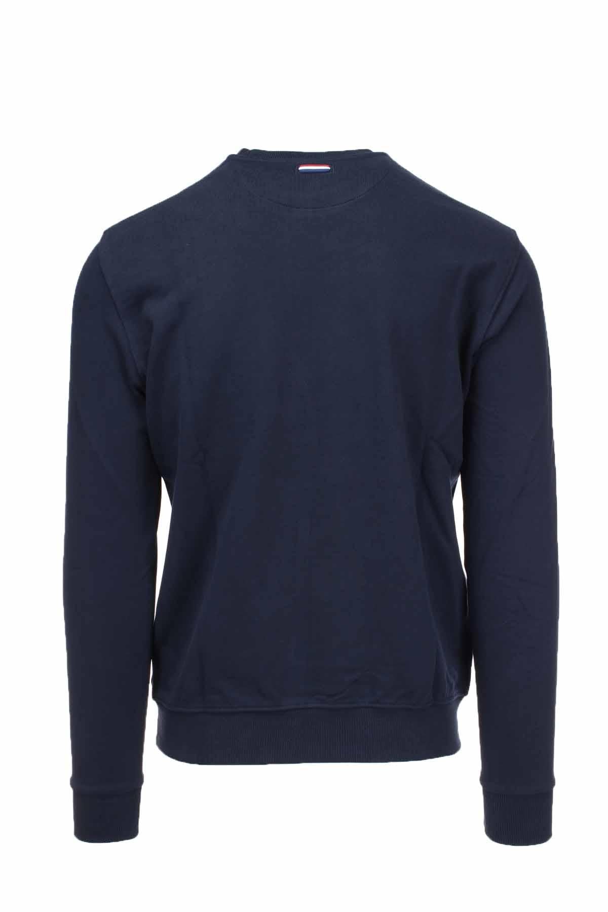 Felpa girocollo con logo 