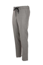 Pantalone in fresco di lana con coulisse elastico 