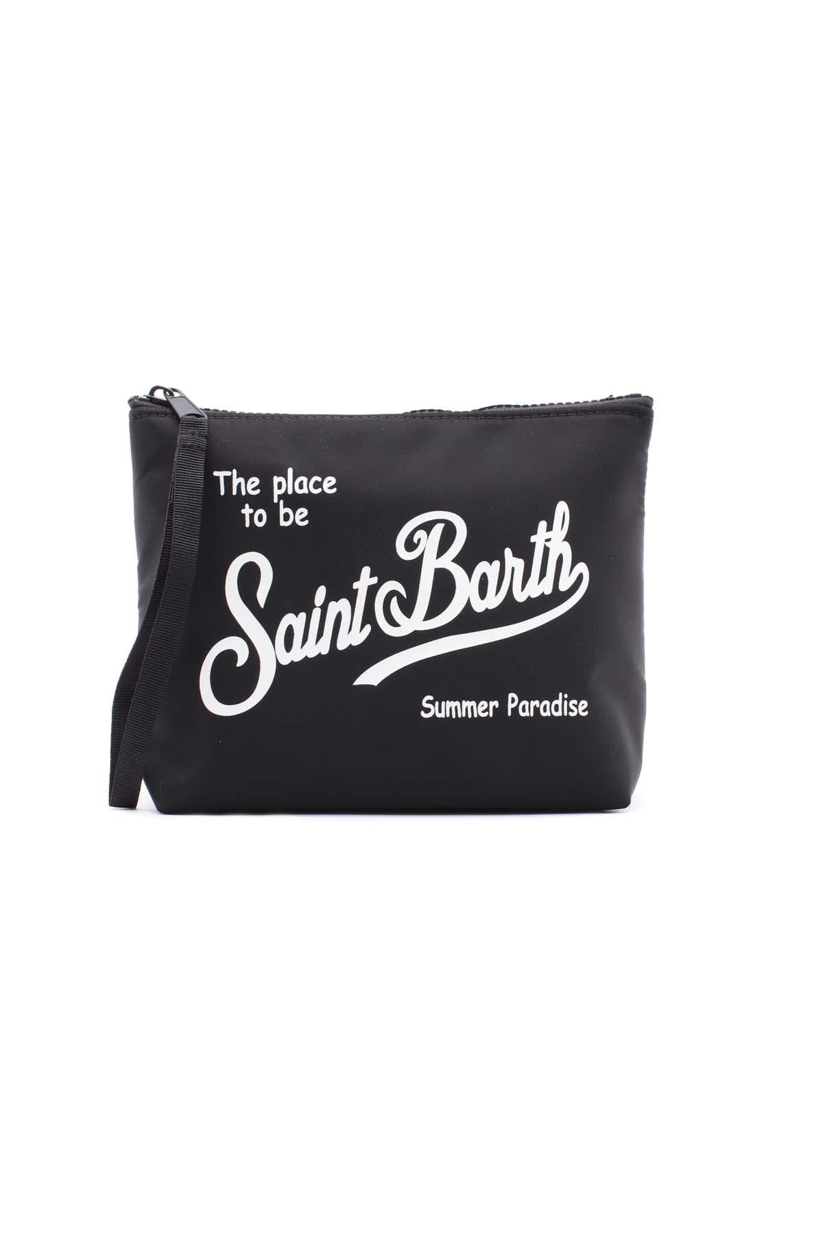 Pochette Aline in Nylon Logo Lettering 