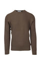 Pullover girocollo microtrecce
