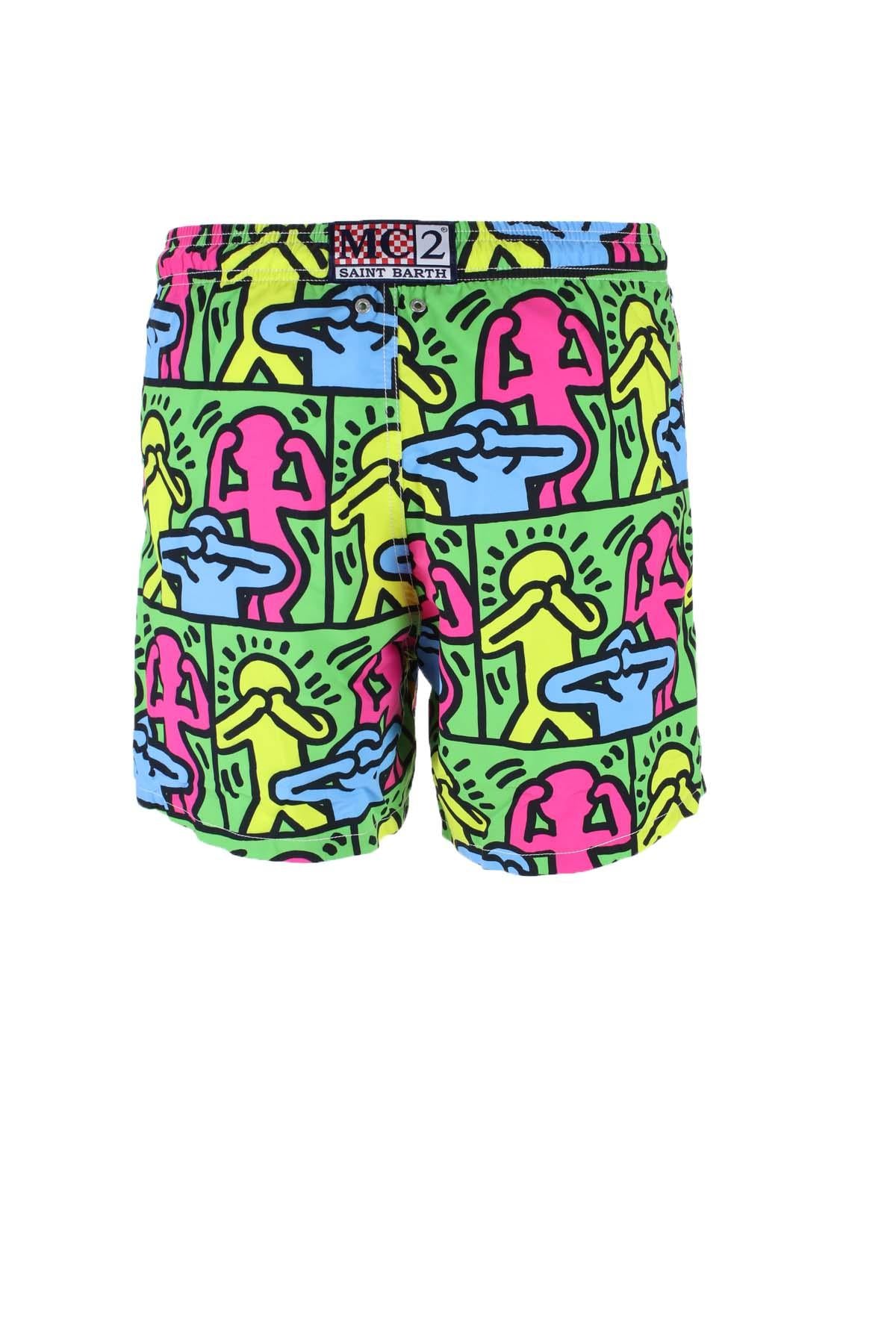 Costume Uomo Keith Haring People MC2 