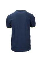 T-Shirt con taschino in cotone piquet dettagli fluo 