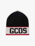 Cappellino in lana con logo GCDS 