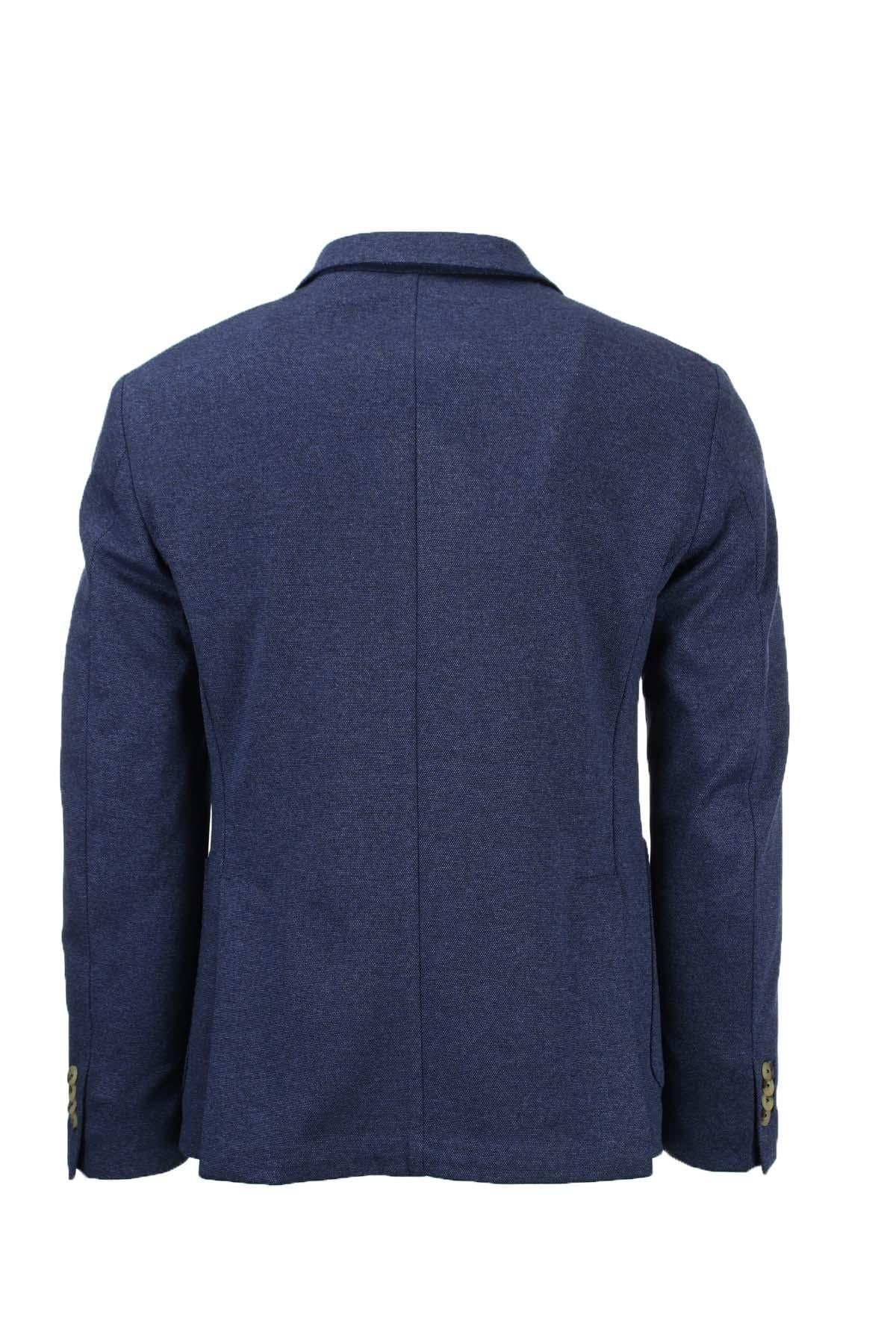 Giacca monopetto in tessuto stretch 