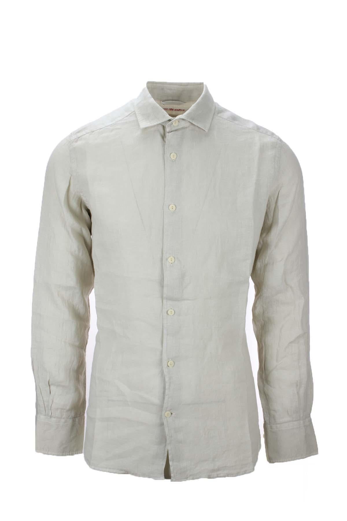 Camicia in lino manica lunga MC2 