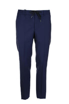 Pantalone in fresco di lana con coulisse elastico 