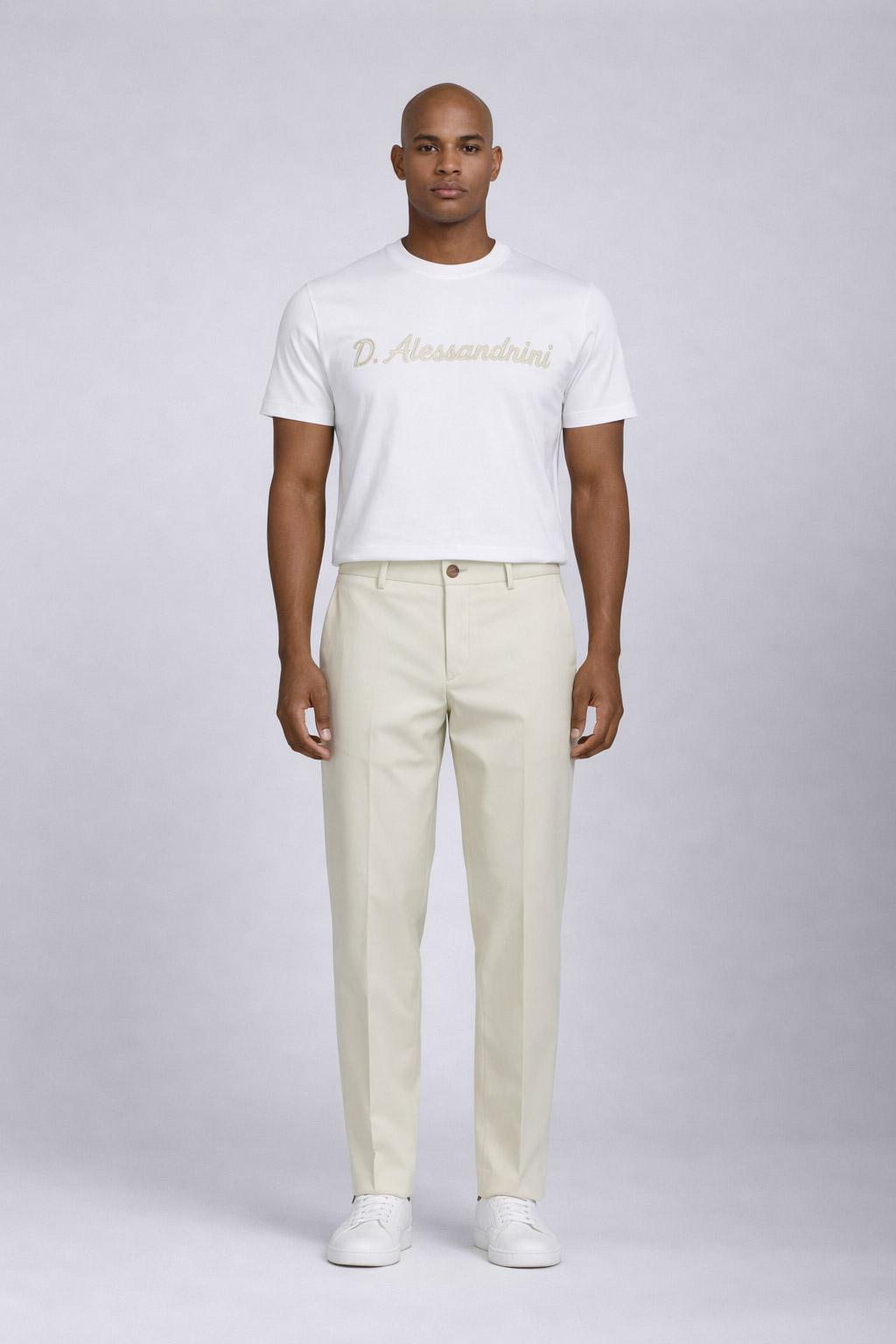 Pantalone Uomo Tasche America in Jersey Stretch 