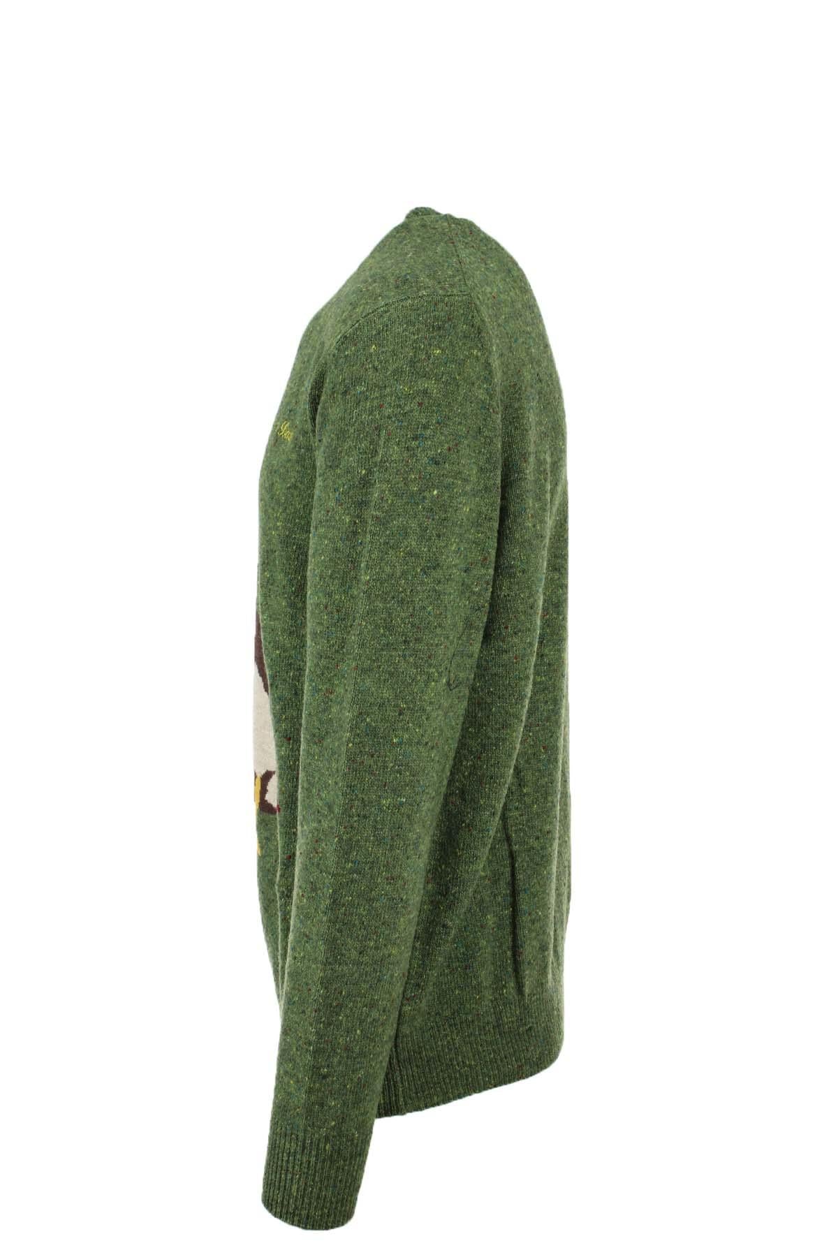 Maglia pullover girocollo in lana Saint Barth Country Club 