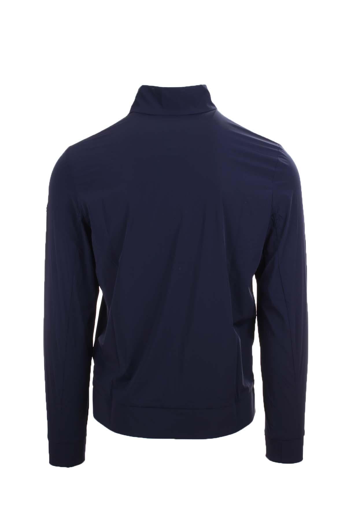 Giubbino Bomber full zip in tessuto tecnico 