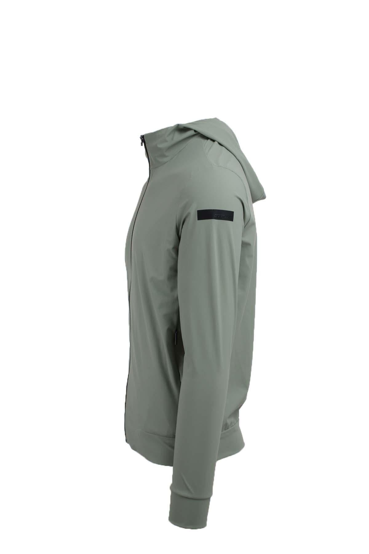 Giubbino con cappuccio in surflex 