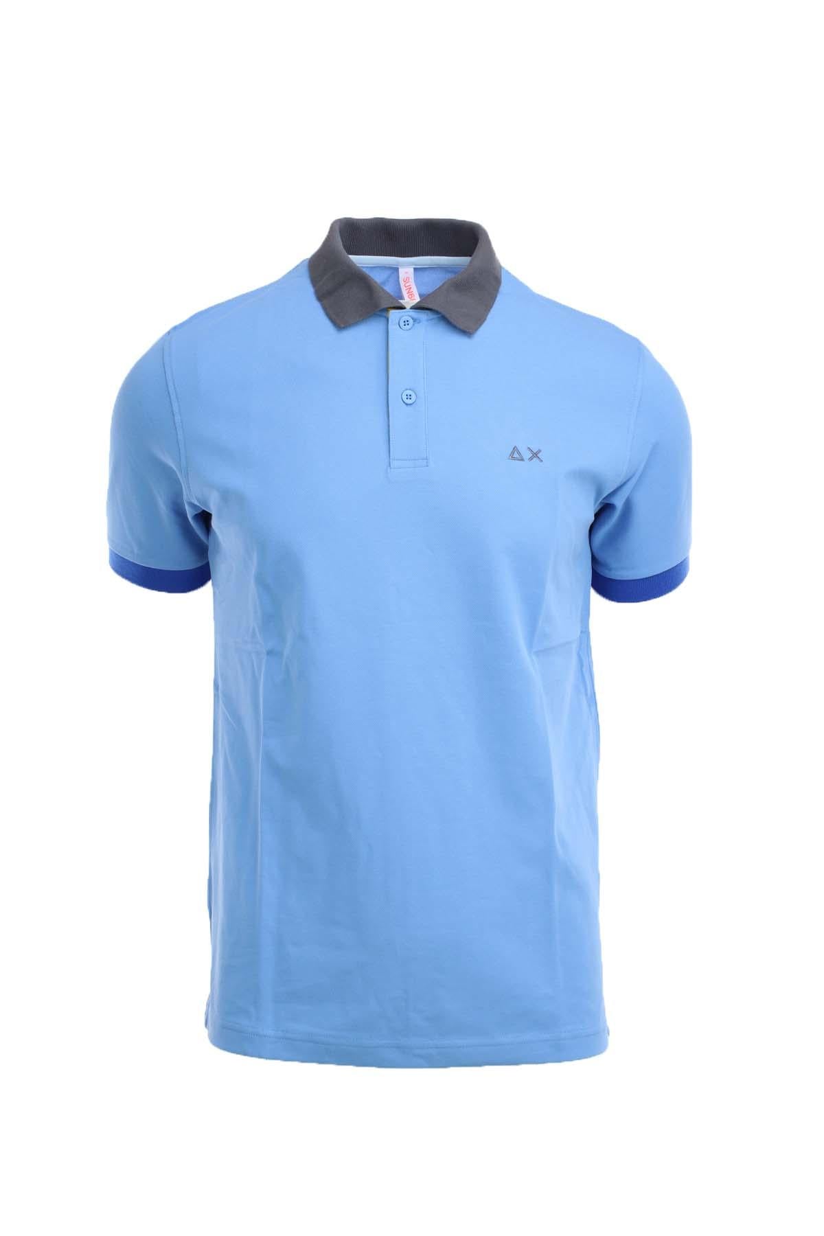 Polo mezza manica dettagli multicolor 